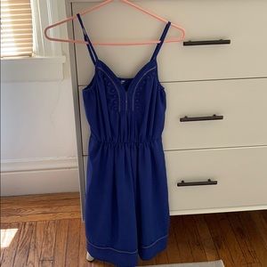 Blue summer dress